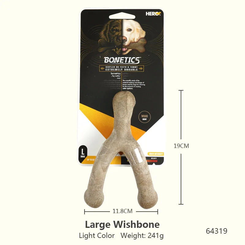 Caitec Dog Toys Chewing Bone Toys Durable Bite Resistant Great for Tossing and Chasing Suitable for Small to Large Dogs