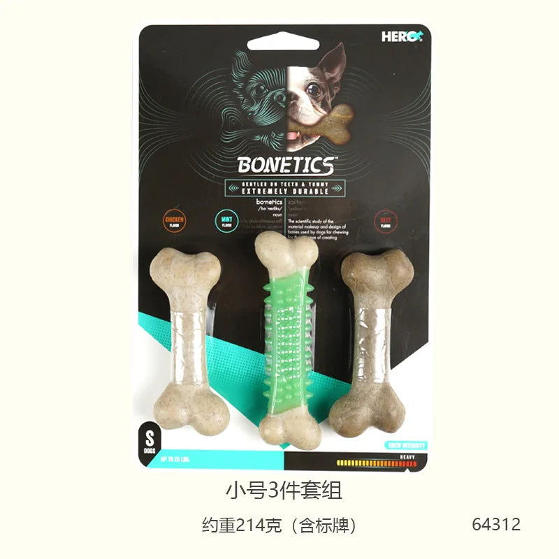 Caitec Dog Toys Chewing Bone Toys Durable Bite Resistant Great for Tossing and Chasing Suitable for Small to Large Dogs