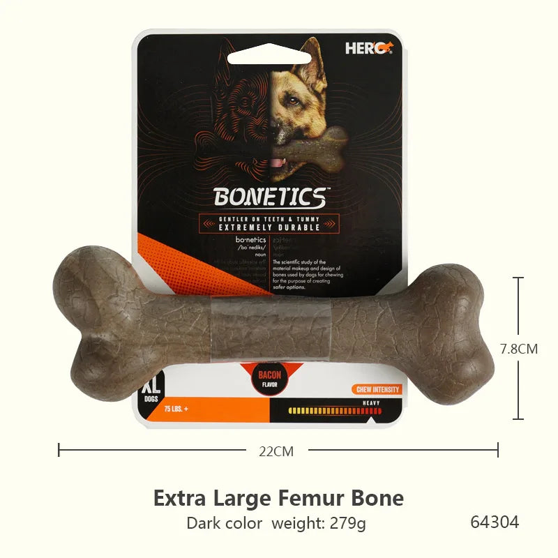Caitec Dog Toys Chewing Bone Toys Durable Bite Resistant Great for Tossing and Chasing Suitable for Small to Large Dogs