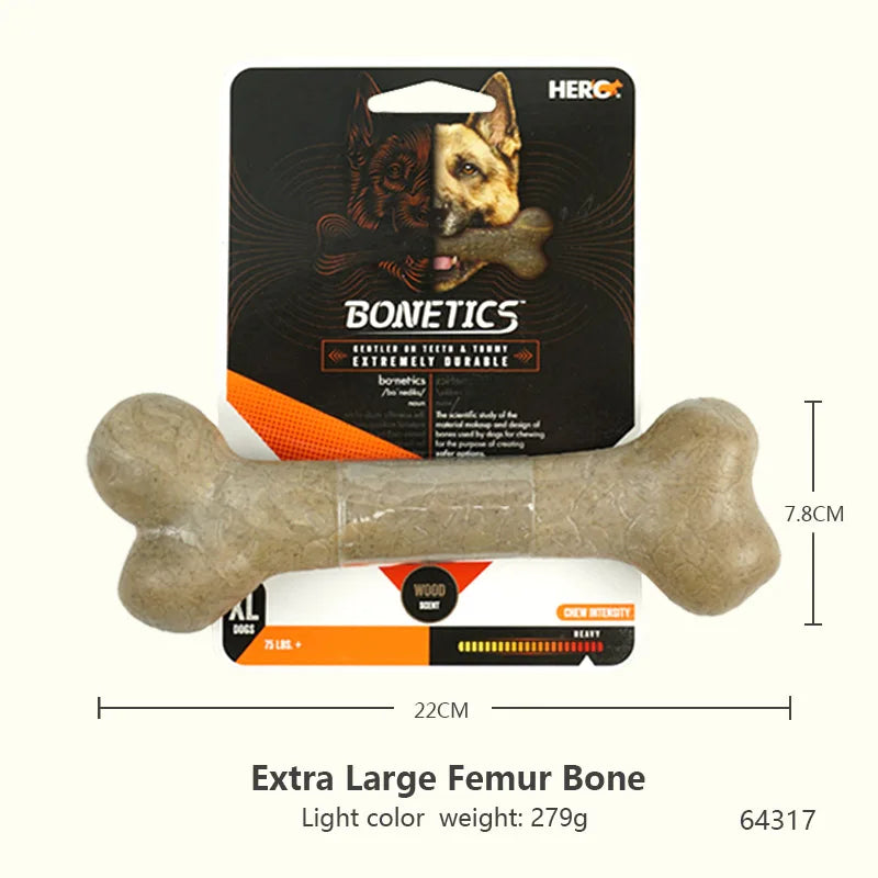 Caitec Dog Toys Chewing Bone Toys Durable Bite Resistant Great for Tossing and Chasing Suitable for Small to Large Dogs