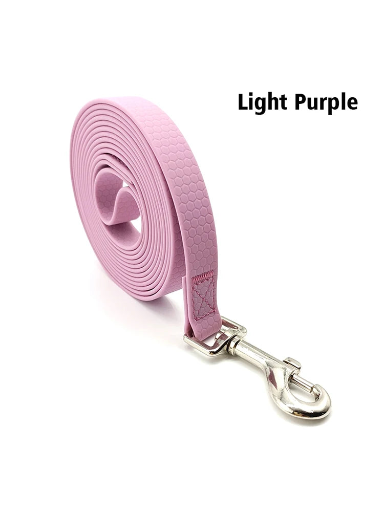 Waterproof PVC Dog Leash 3M 5M Durable Long Strap Small Big Pet Lead Rope 3 5 Meters Cat Walking Line Outdoor Supplies