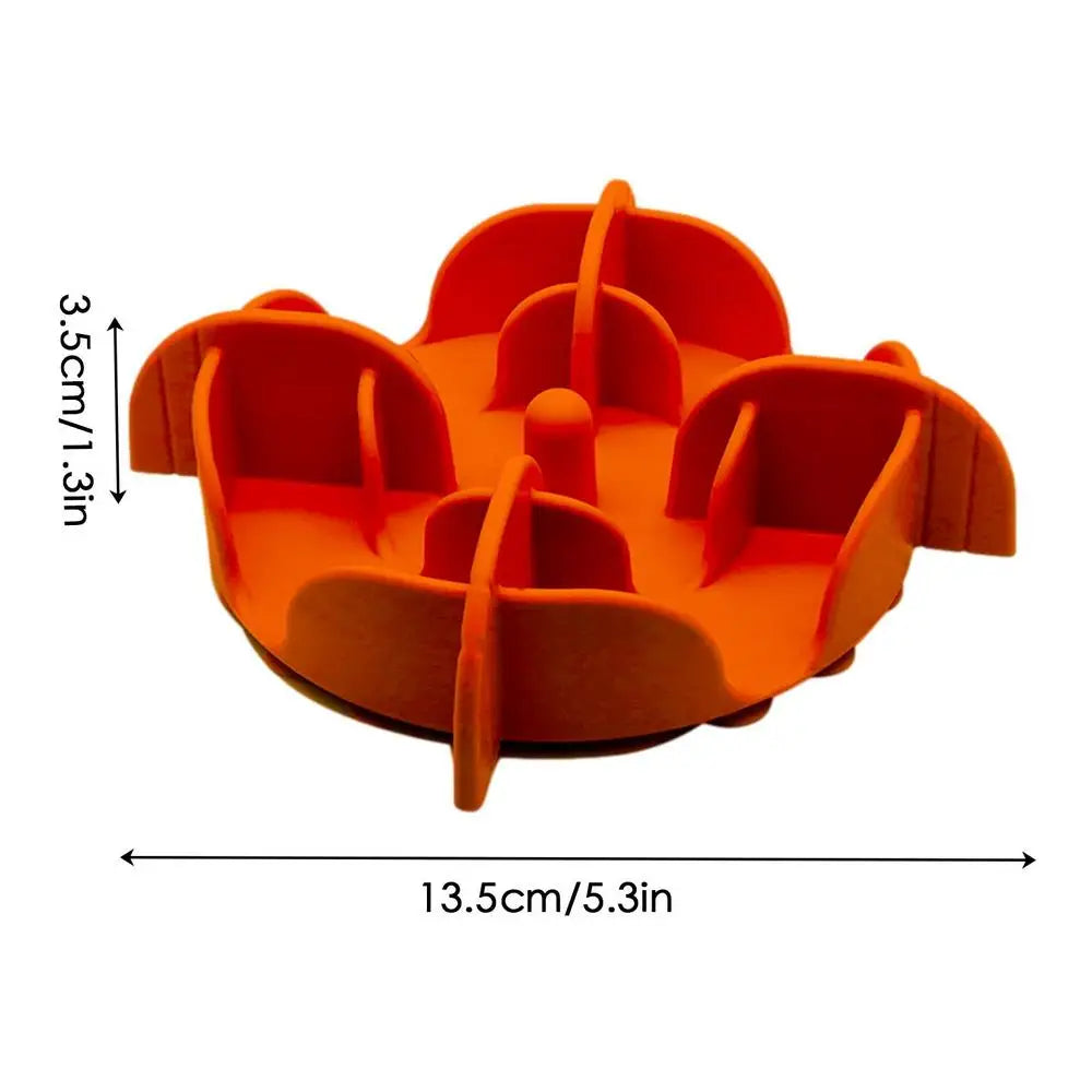 Pet Bowl Slow Feeder | Silicone Dog Slow Feeder Bowl Large Breed | Pet Slower Food Feeding Dishes Interactive Bloat Stop Dog Bow