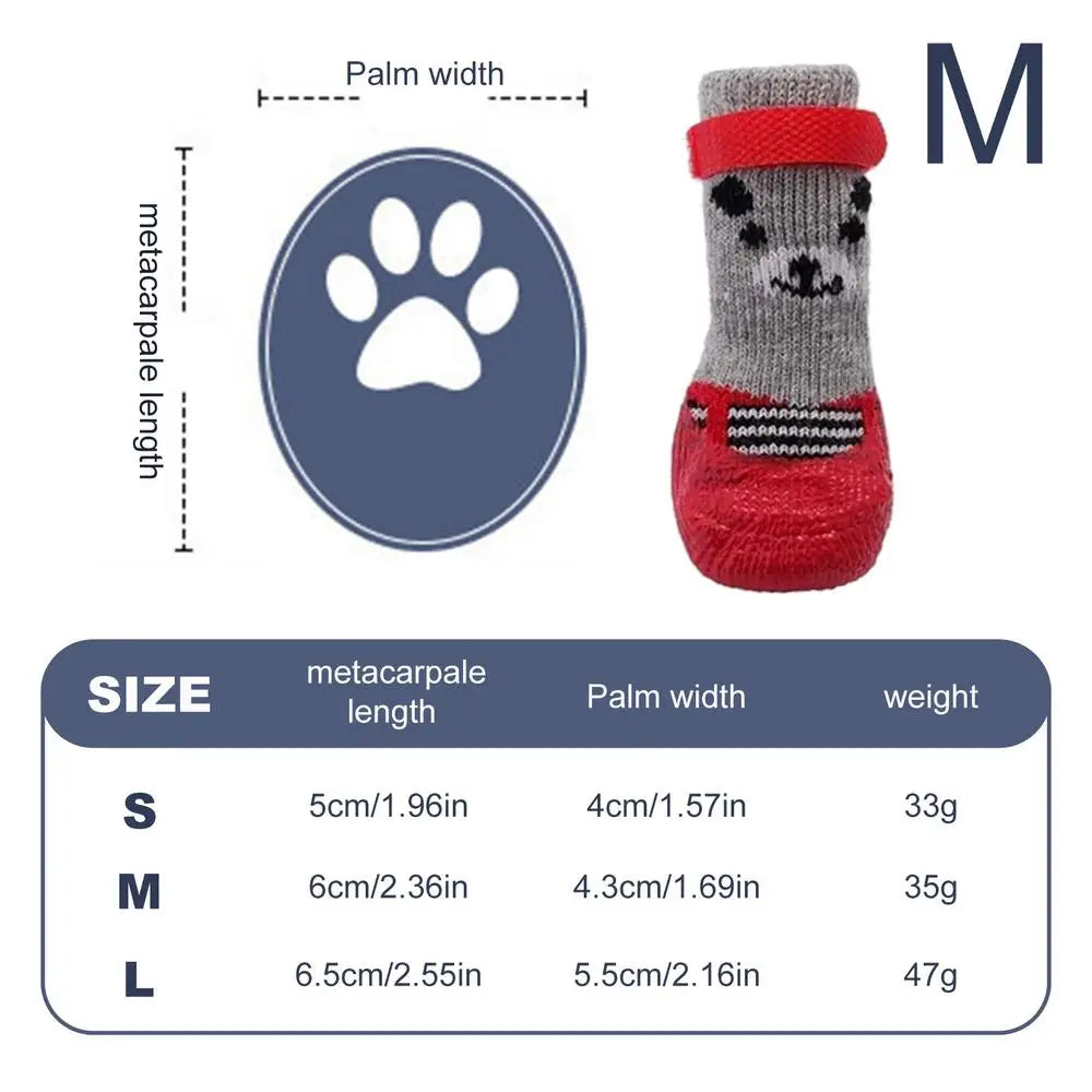 Waterproof Dog Shoes Non Slip Puppy Shoes Breathable Dog Booties Dog Adjustable Strap Paw Protector For Hot Pavement Snowy Day