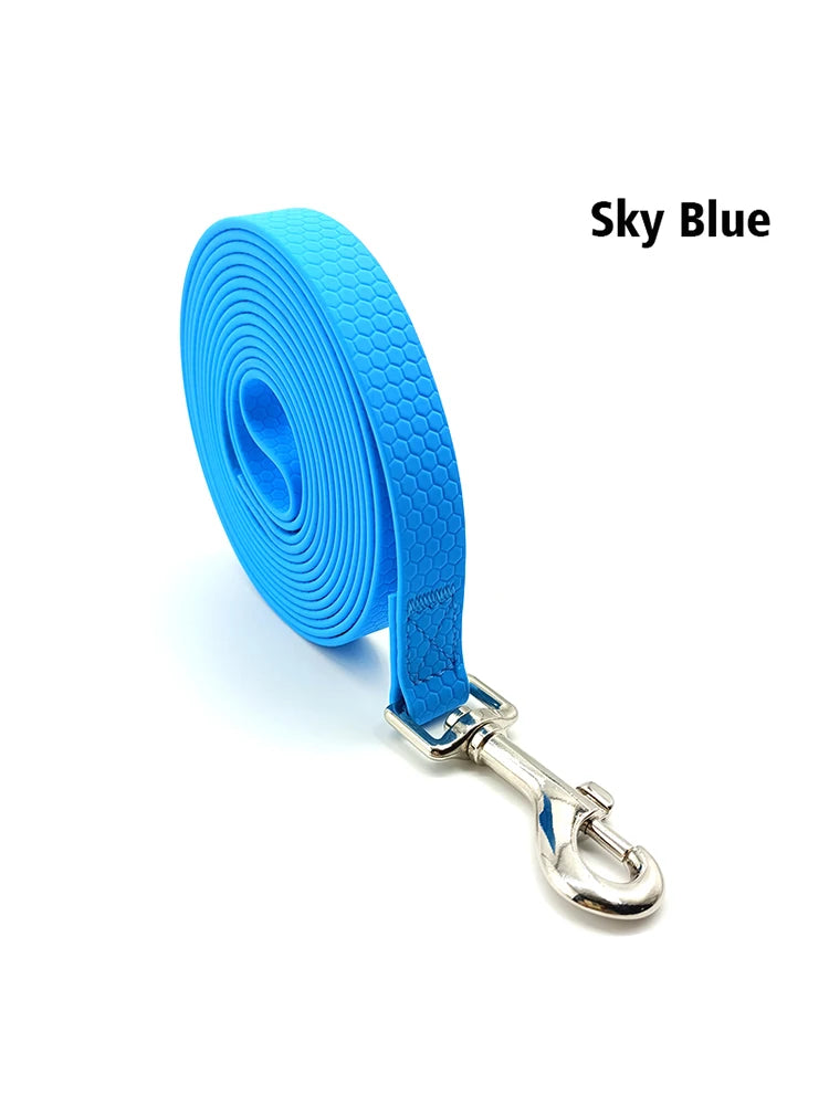 Waterproof PVC Dog Leash 3M 5M Durable Long Strap Small Big Pet Lead Rope 3 5 Meters Cat Walking Line Outdoor Supplies