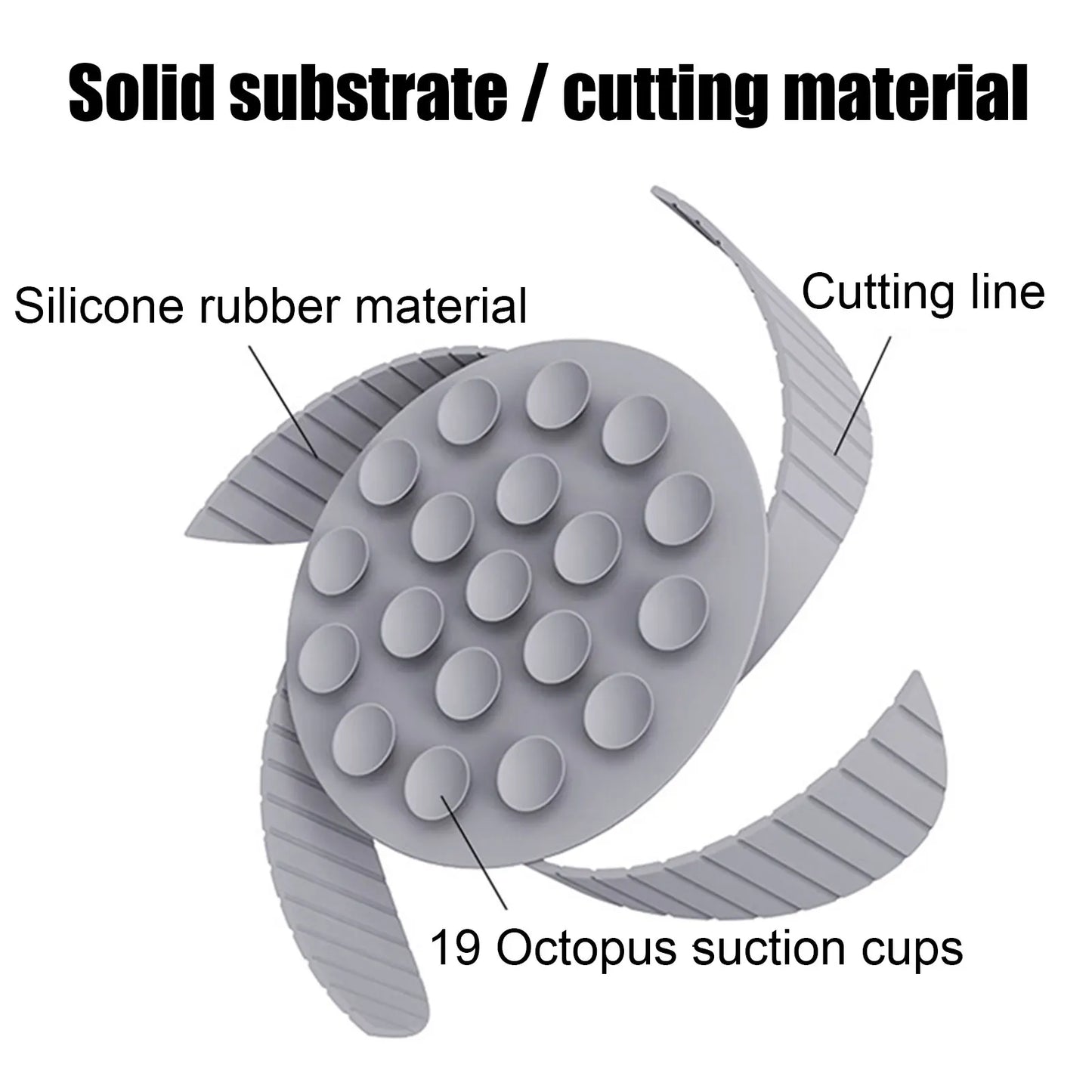 Slow Feeder Dog Bowl Insert Anti-Choke Dog Bowls With Octopus Suckers Dog Pet Feeding Accessories For Small Or Large Dogs To