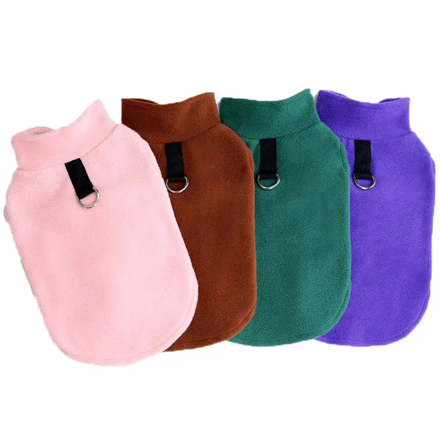 Pet Dog Clothes Warm Soft Thicken Dog jacket Winter Fleece For Small Middle Dogs coat Chihuahua French Bulldog Clothes