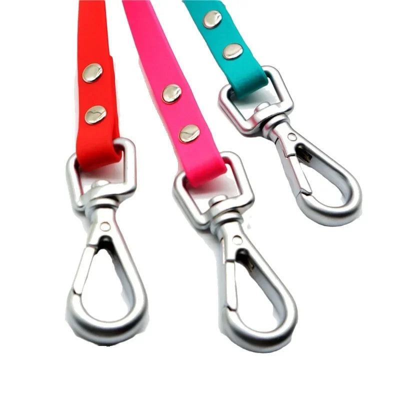 Waterproof dog leash Long PVC Leashes Easy to clean Traction rope Lead For Small Medium Large big Dogs 1.5m 3m 5m 10m 15m 20m