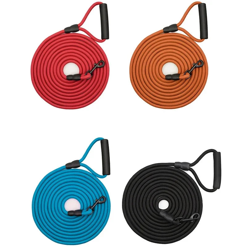 Outdoor Dog Leashes Long Pet Leashes Big Large Dog Safe Leash Training Walking Rope For Pet Cat Leash 5M/10M Led dog collar Flea