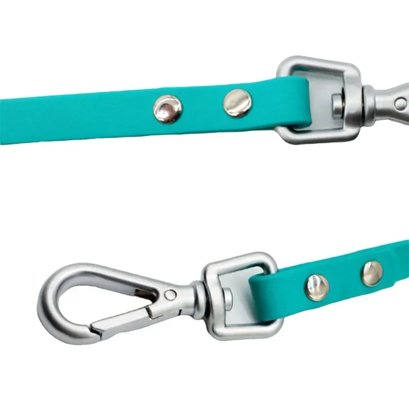 Waterproof dog leash Long PVC Leashes Easy to clean Traction rope Lead For Small Medium Large big Dogs 1.5m 3m 5m 10m 15m 20m