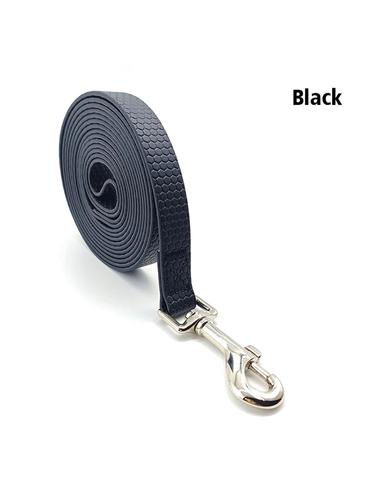 Waterproof PVC Dog Leash 3M 5M Durable Long Strap Small Big Pet Lead Rope 3 5 Meters Cat Walking Line Outdoor Supplies