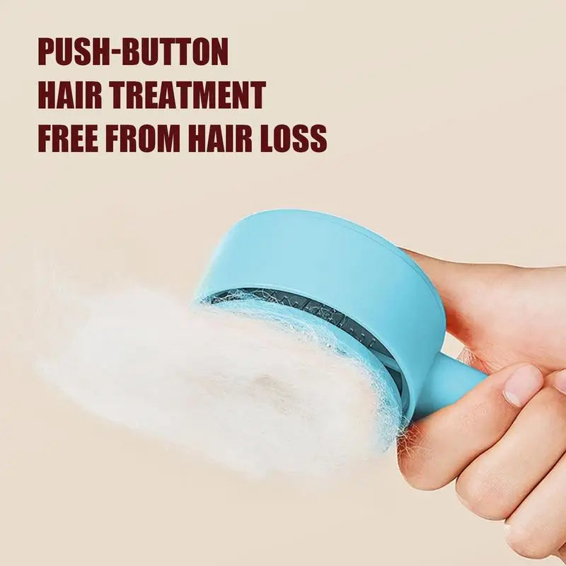 Pet Hair Removal Comb Cat Brush Self Cleaning Slicker Brush For Cats Dogs Hair Remover Scraper Pet Grooming Tool Cat Accessories