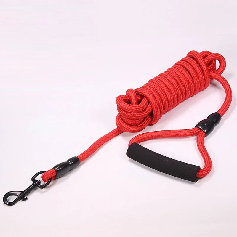 Outdoor Dog Leashes Long Pet Leashes Big Large Dog Safe Leash Training Walking Rope For Pet Cat Leash 5M/10M Led dog collar Flea