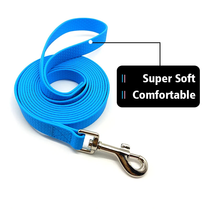 Waterproof PVC Dog Leash 3M 5M Durable Long Strap Small Big Pet Lead Rope 3 5 Meters Cat Walking Line Outdoor Supplies