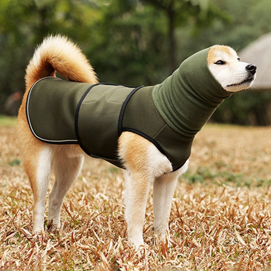 Winter Dog Clothes Warm Dog Coat Apparel Doggie Turtleneck Cozy Jacket Soft Shirt Vest Stylish Pet Outfit for Small to Large Dog