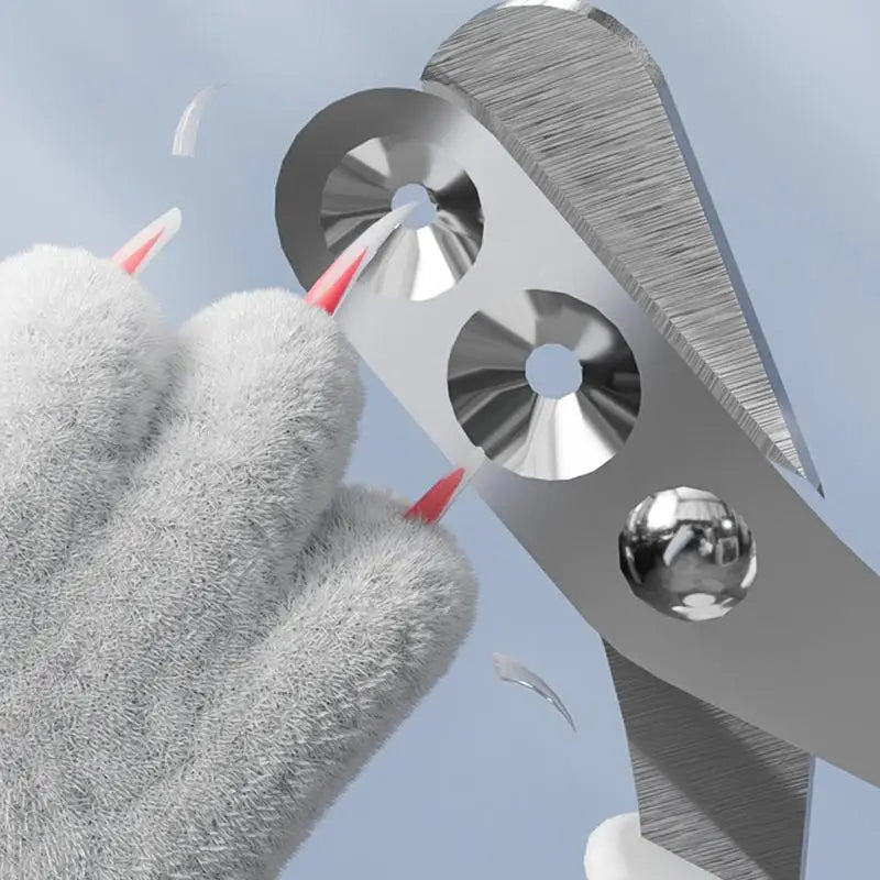 Claw Trimmer For Cats Small Cat Nail Cutter Pet Clipping Scissors Pet Grooming Accessories For Kittens Small Animals Bunnies