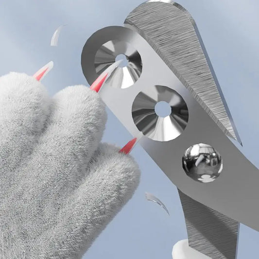 Claw Trimmer For Cats Small Cat Nail Cutter Pet Clipping Scissors Pet Grooming Accessories For Kittens Small Animals Bunnies