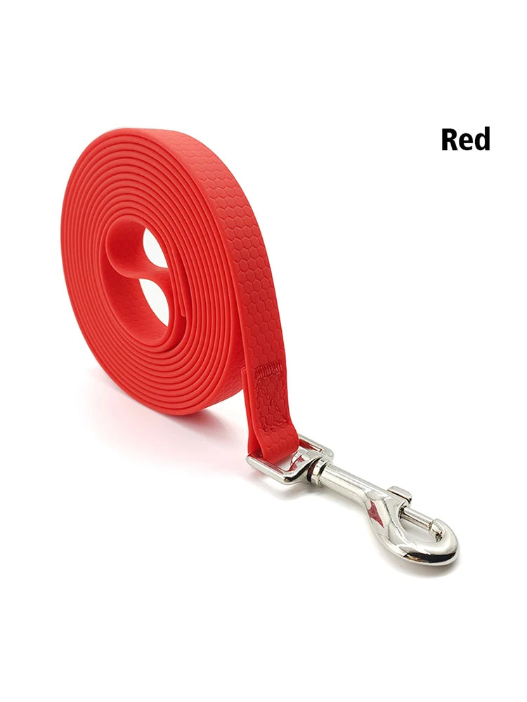 Waterproof PVC Dog Leash 3M 5M Durable Long Strap Small Big Pet Lead Rope 3 5 Meters Cat Walking Line Outdoor Supplies