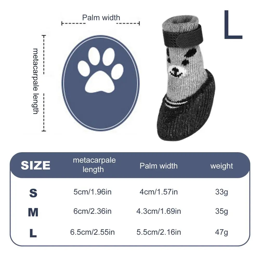 Waterproof Dog Shoes Non Slip Puppy Shoes Breathable Dog Booties Dog Adjustable Strap Paw Protector For Hot Pavement Snowy Day