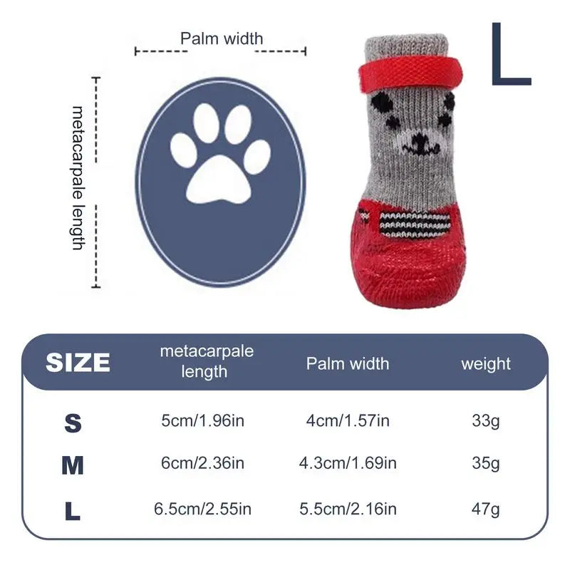 Waterproof Dog Shoes Non Slip Puppy Shoes Breathable Dog Booties Dog Adjustable Strap Paw Protector For Hot Pavement Snowy Day