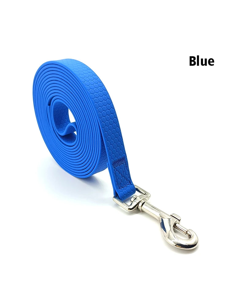 Waterproof PVC Dog Leash 3M 5M Durable Long Strap Small Big Pet Lead Rope 3 5 Meters Cat Walking Line Outdoor Supplies