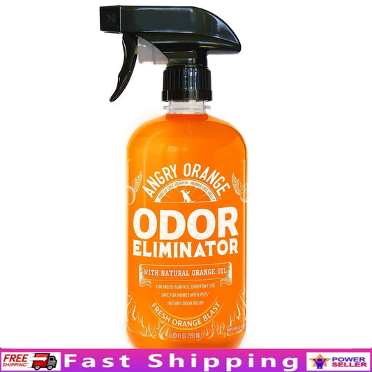 Ready to Use Pet Odor Eliminator Dogs Cats Natural Citrus Cleaner Urine Stain Remover Carpet Deodorizer Fresh Orange Scent