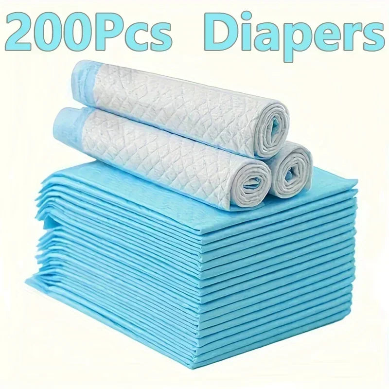 Disposable Pet Diaper Pads, Strong Suction & Deodorizing, 20/40/50/100pcs for Dog Training & Care