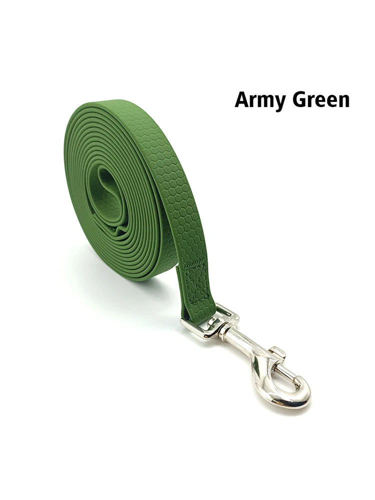 Waterproof PVC Dog Leash 3M 5M Durable Long Strap Small Big Pet Lead Rope 3 5 Meters Cat Walking Line Outdoor Supplies